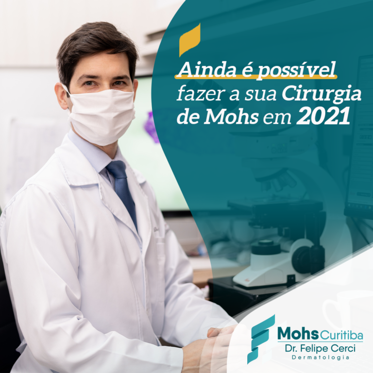 Ainda é possível fazer a sua cirurgia de Mohs em 2021