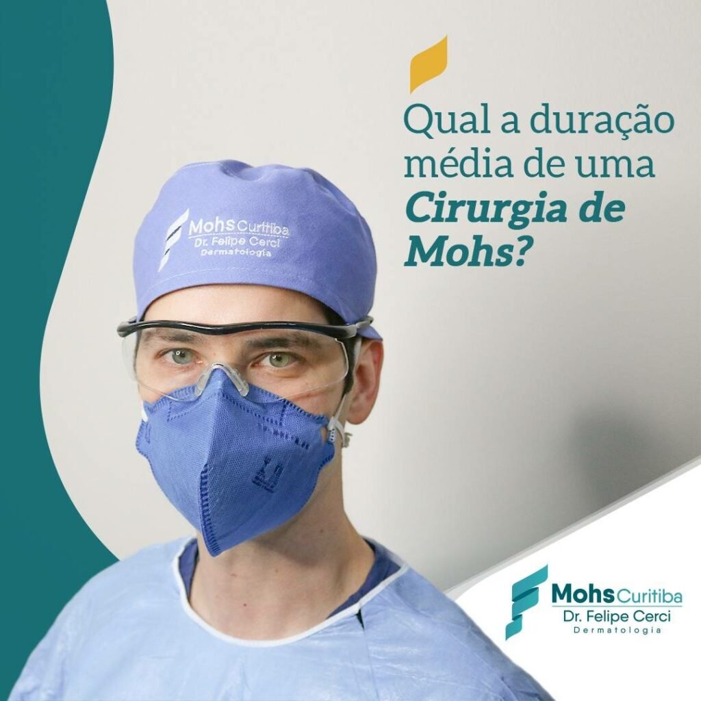 Qual a duração média de uma Cirurgia de Mohs?