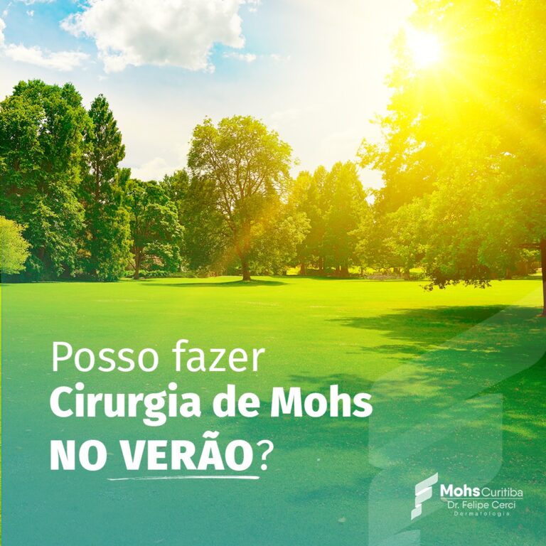 Posso fazer Cirurgia de Mohs no verão?