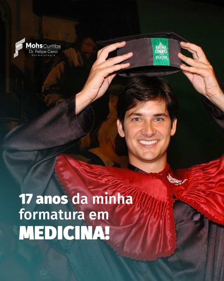 17 anos da minha formatura em Medicina!