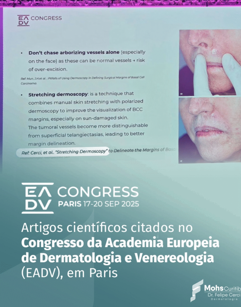 Artigos científicos citados no Congresso da Academia Europeia de Dermatologia e Venereologia (EADV), em Paris