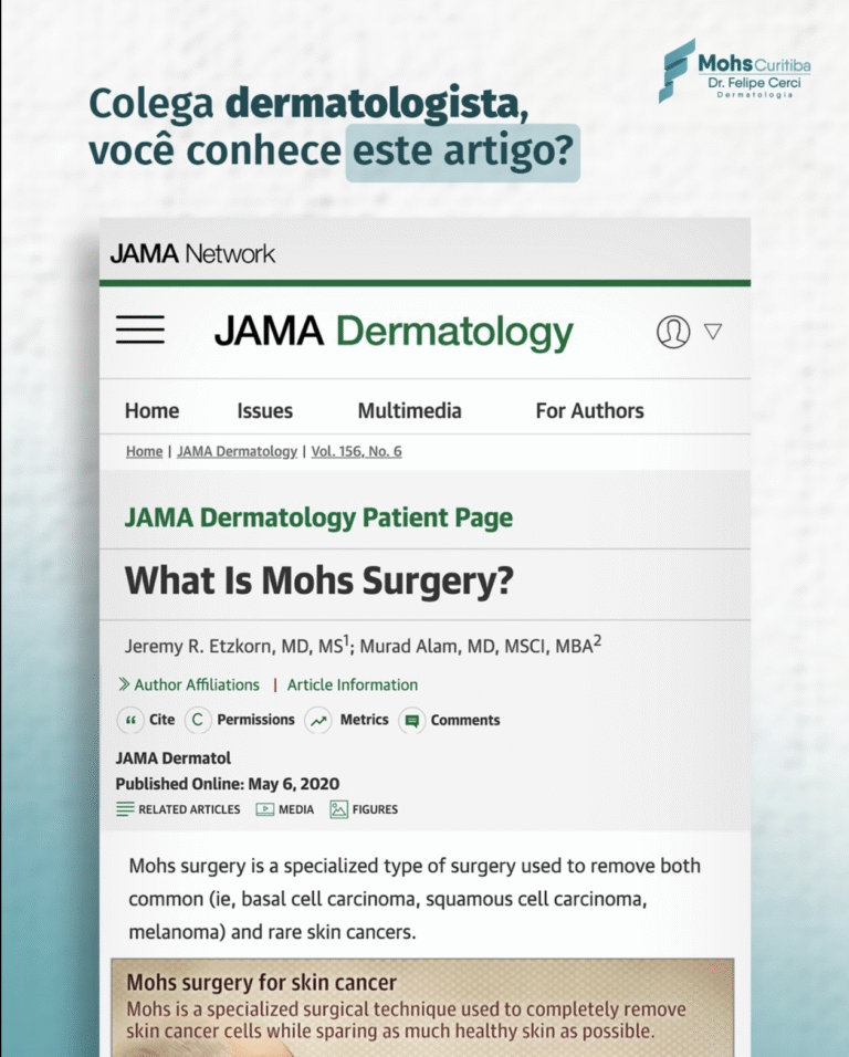 Colega dermatologista, você conhece este artigo?