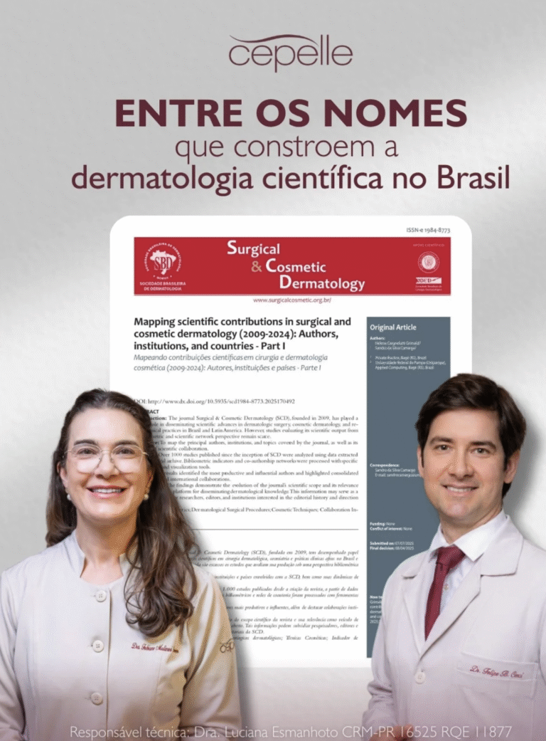 Entre os nomes que constroem a dermatologia científica no Brasil