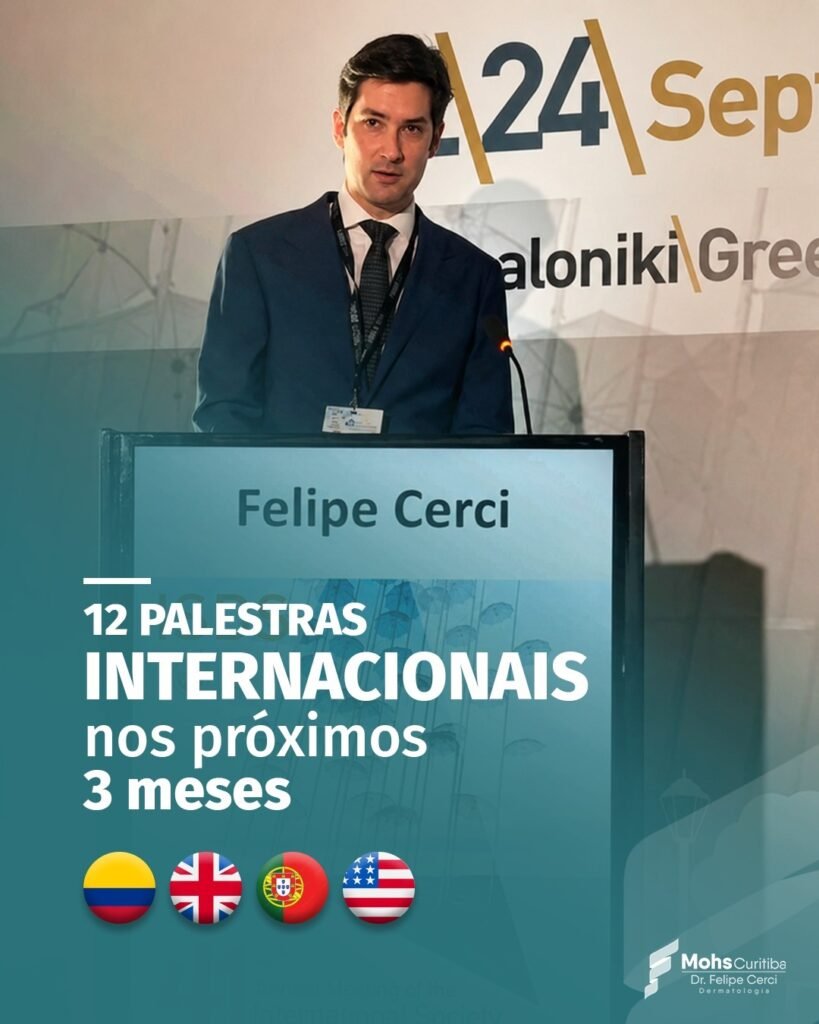 12 palestras internacionais nos próximos 3 meses